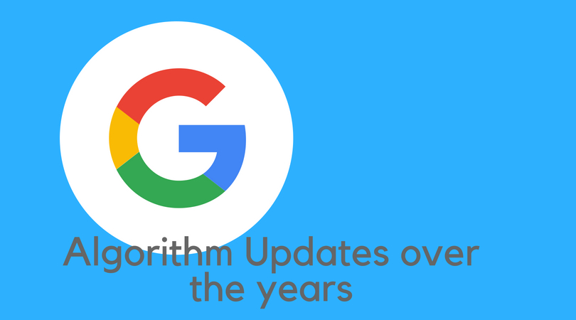 How Google Algorithm has changed over the years
