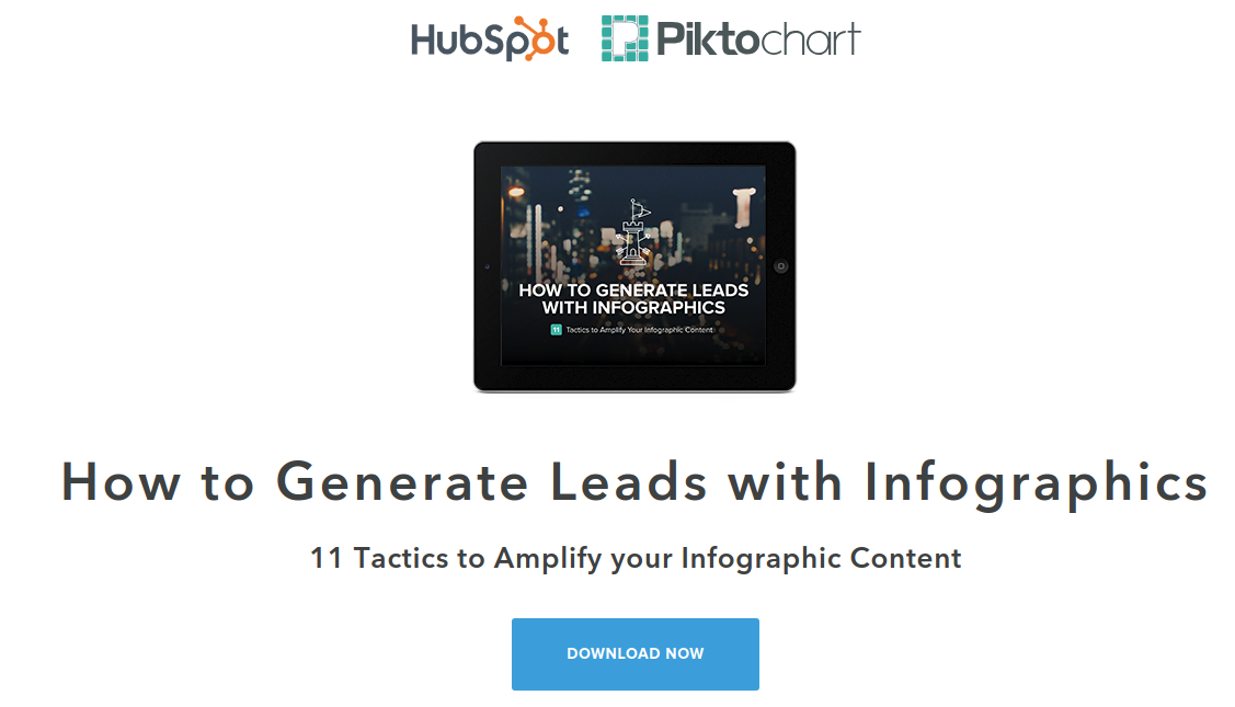 generating leads with infographic image