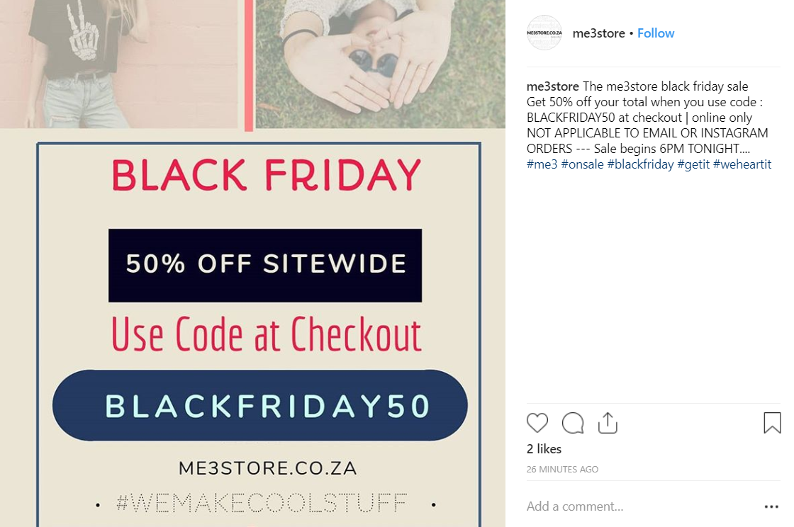 Black Friday Marketing Strategies For Instagram