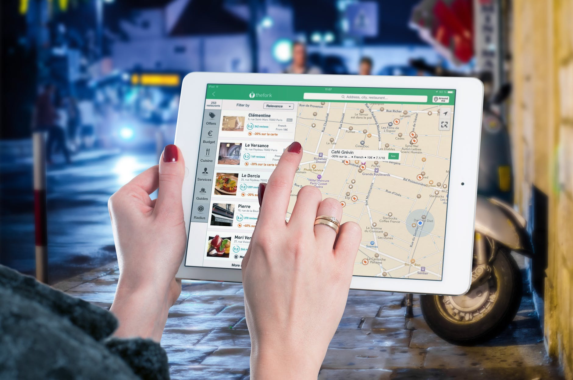 Google map pins