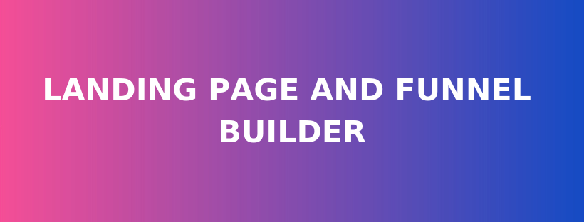 Landing page